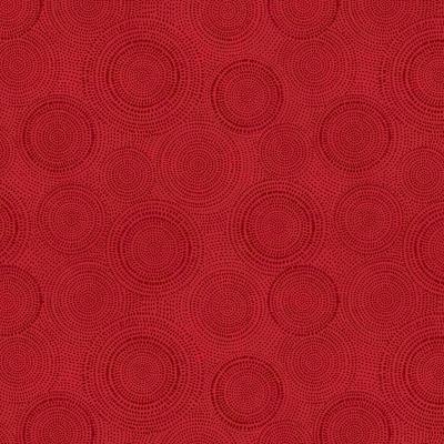 Radiance patchworkstof - Red