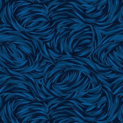 Tempest patchworkstof - Mørkeblå